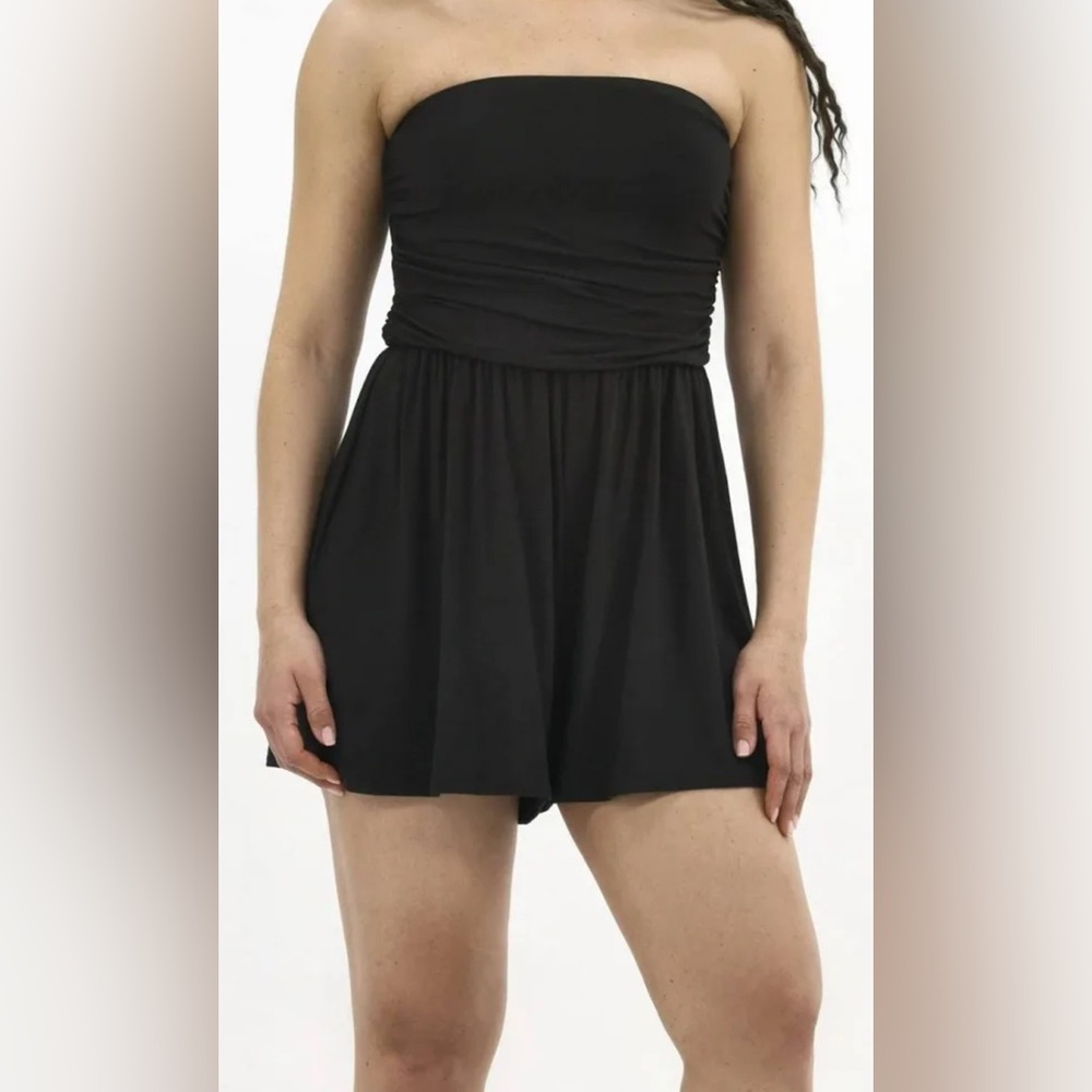 No Boundaries Black romper XL